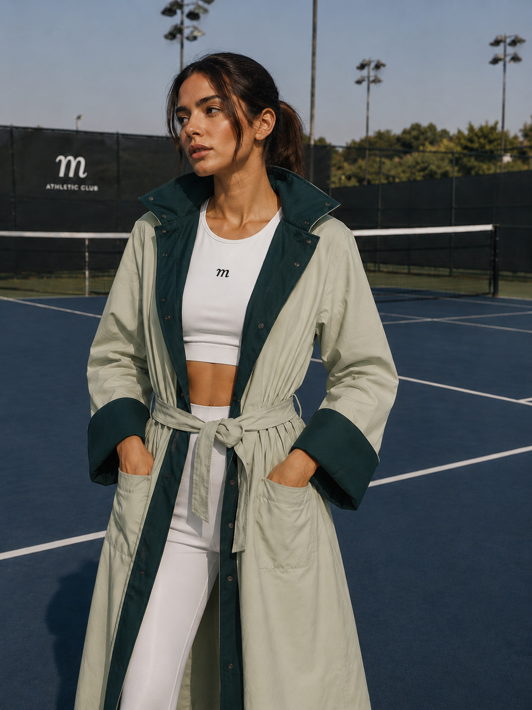 The Signature Cover Up   Pastel Lime Green